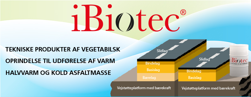 IBIOTEC SOLVETAL® AC 100 klæbefri bitumen 100 % vegetabilsk